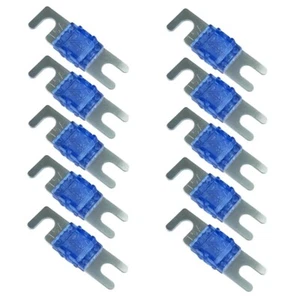 10 Stück Mini ANL Sicherung 15 Ampere Satin Finish für Auto Boot Wohnmobil Hifi - Bild 1 von 1