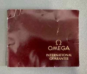 Folleto certificado Omega años 70 Speedmaster Constellation Seamaster ST7980076 - Imagen 1 de 11