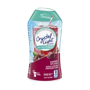 Crystal Light Liquid Cherry Splash Energy Drink Mix 0.1 Ounces Guilt-free Bag - Picture 1 of 6