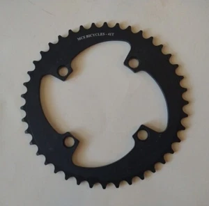 MCS Bicycles 4 Bolt Aluminum Chainring 41T 41Tooth Mid School BMX Great Cond - Picture 1 of 9