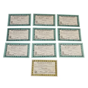 10/Lot VTG 1943 Boy Scouts of America Merit Badge Certificate BSOA Star Scout - Picture 1 of 6