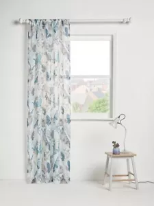 John Lewis Aralia Slot Top Voile Panel, W140 x Drop 230cm - Picture 1 of 3