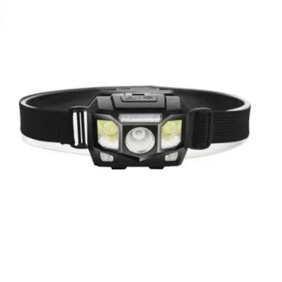 LINTERNA FRONTAL DE CABEZA PARA CAMPING SENDERISMO BICI PESCA LED Impermeable - Imagen 1 de 4