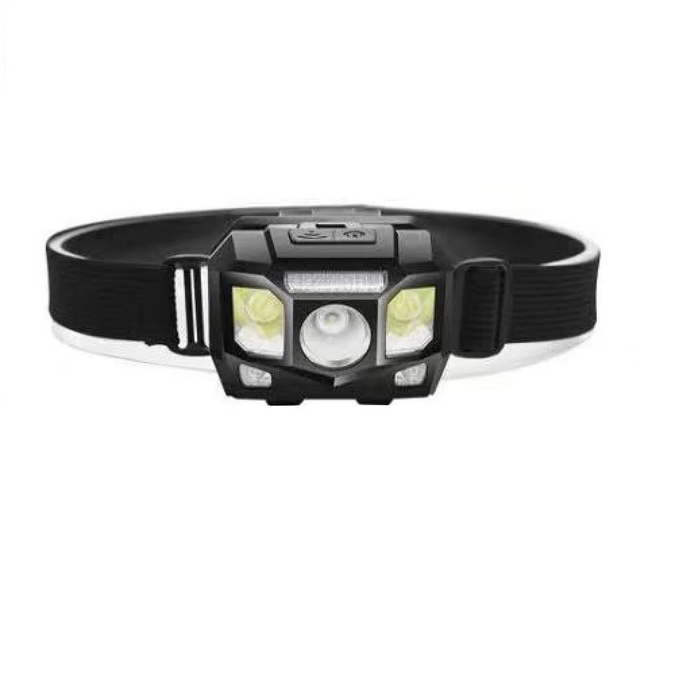 LINTERNA FRONTAL DE CABEZA PARA CAMPING SENDERISMO BICI PESCA LED Impermeable - Imagen 1 de 4