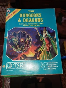 Dungeons and Dragons D&D Expert Rules Rulebook - TSR 1981 - Foto 1 di 4