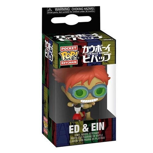 Funko POP Keychain - Cowboy Bebop Ed & Ein Keychain