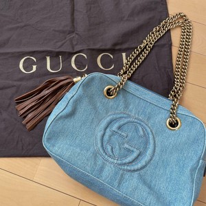 supreme denim tote bolsa