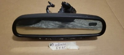 Espejo retrovisor interior Infiniti FX35 FX45 2003-2008 con brújula Frm 03 Foto 1 de 3