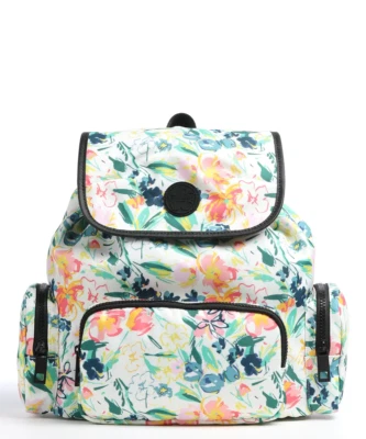 Ted Baker Becca Magnolia Floral Nylon Backpack - Image 1 of 4