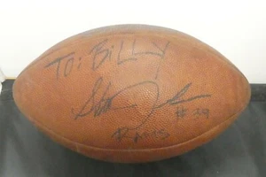 Juego de fútbol americano usado firmado por Steven Jackson con certificado de autenticidad JSA - Imagen 1 de 5