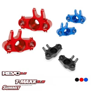 Steering Knuckles Axle Carriers Blocks for 1/10 Traxxas E-MAXX T-Maxx E-Revo  - Picture 1 of 10