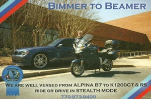 2010 BMW "Bimmer To Beamer" Radar Detector Info Card - Picture 1 of 1