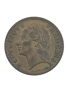 France 5 Francs 1946 Foreign Currency Coin See Pictures - Picture 1 of 8