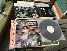 a941981 Teresa Carpio Japan WEA Promo 12” White Label LP 杜麗莎 Tokyo Dreaming OBI