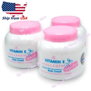 AR Vitamin E Collagen Body Cream 200g pack 3 - Picture 1 of 3