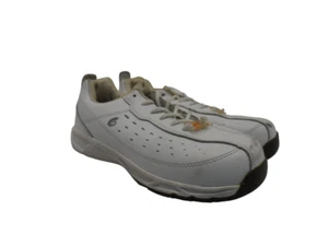 Nautilus Women's N4046 Soft Toe Slip-Reistant Work Shoes White Leather Size 7.5W - Picture 1 of 8