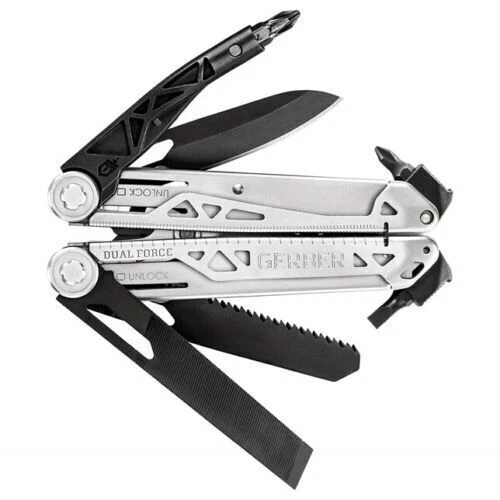 Gerber Dual Force Multi-Tool - Black/Silver (30001613)