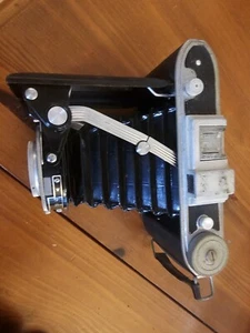 VINTAGE 1940’s ANSCO VIKING 4.5 CAMERA W/LEATHER CASE - MADE IN GERMANY - Picture 1 of 6