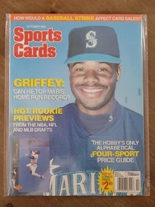 SPORTS CARDS MAGAZINE OCTOBER 1994 KEN GRIFFEY JR COVER  - Picture 1 of 2