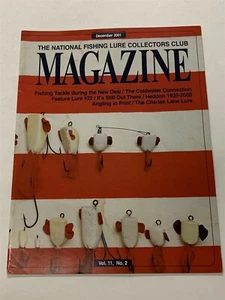 Excellent National Fishing Lure Collectors Club Magazine Dec 2001 NFLCC 9A-1 - Bild 1 von 3