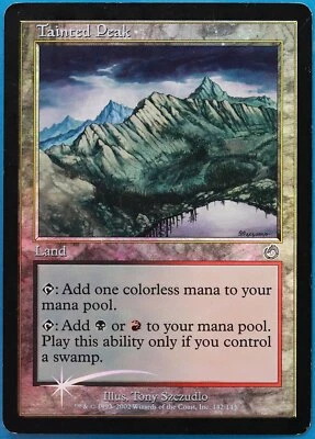 Tainted Peak FOIL Torment HEAVILY PLD Land Uncommon CARD (480417) ABUGames - Image 1 of 2