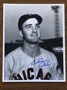 BILLY PIERCE ~ Authentic Signed Autograph 8x10 Glossy Photo •WHITE SOX (d.2015)