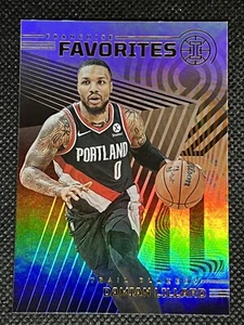 2021-22 Panini Illusions DAMIAN LILLARD #4 FRANCHISE FAVORITEN Portland - Bild 1 von 2