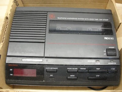 VINTAGE GE GENERAL ELECTRIC VOLLDIGITALER ANRUFBEANTWORTER 2-9883A - Bild 1 von 2