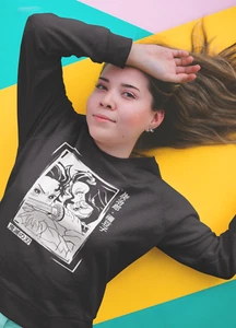 Tanjiro And Nezuko Kamado Demon Slayer Kimetsu No Yaiba Unisex sweatshirt - Picture 1 of 1