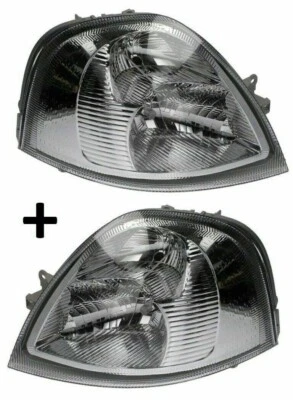 SCHEINWERFER VORNE RECHTS + LINKS + MOTOR RENAULT MASTER 2003-`10 H1 H7 - Bild 1 von 4