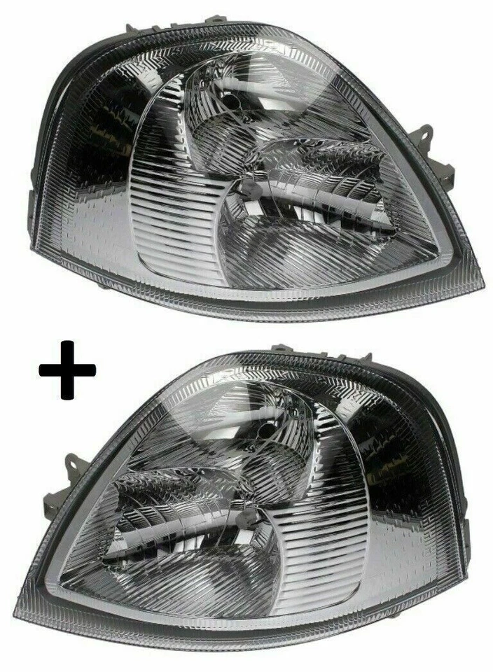 SCHEINWERFER VORNE RECHTS + LINKS + MOTOR RENAULT MASTER 2003-`10 H1 H7 - Bild 1 von 4