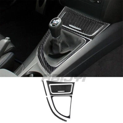 Kit de cambio de marchas interior de fibra de carbono de 5 piezas para BMW Serie 1 E82 E88 Foto 1 de 4