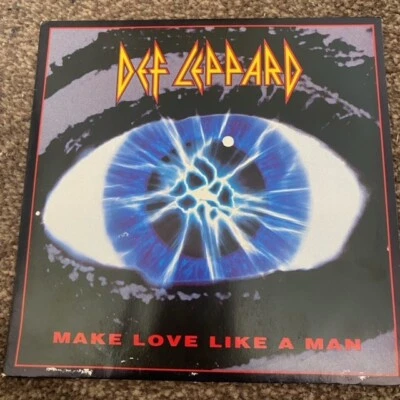 DEF LEPPARD - Make Love Like A Man (1992) 7" Vinyl Single. Original Pic Sleeve - Image 1 of 2