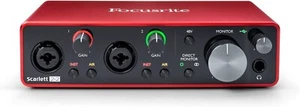 Focusrite Scarlett 3rd Gen 2i2 USB Audio Interface Red - Picture 1 of 1