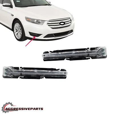 For Ford Taurus 2010-2019 LED Front Bumper Parking Light Lamp Set Left Right Foto 1 de 4