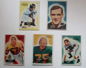 Carte Bowman Football Lou Groza 1955 #37 Bettis #90 Richter #82 Brady #83 Hanner - Foto 1 di 11