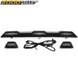 Amber Roof Marker Clearance Lamp Kit Fit For 2020-2023 Silverado Sierra HD - Picture 1 of 9