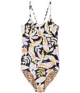 Seafolly L104739 Girls Printed Laleilei Tank One-Piece Swimsuit Size 12 - Picture 1 of 4