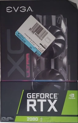 (Working) EVGA RTX 2080 Super XC Ultra 8GB (08G-P4-3183-KR) + EK-Vector Block - Image 1 of 4