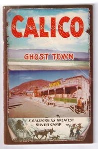 Calico Ghost Town California's Greatest Gold Mine Knott's Berry Farm 1959 - Imagen 1 de 5