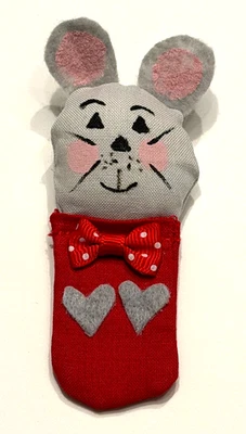 Replacement MOUSE for 80's AVON Countdown To Christmas Advent Calendar Handmade - Image 1 of 4