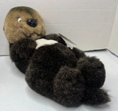 Vintage 1981 Sea World O.P. Otter Shamu Plush Stuffed Animal Dakin Sea Otter! - Image 1 of 4