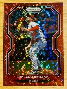 Panini Prizm 2021 Nolan Arenado #76 Red Donut Circle Prizm/99 Cardinals - Imagen 1 de 3
