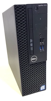 Dell Optiplex 3050 SFF  Core i5-7500 3.4GHz 8GB RAM 128GB SSD + 500GB HDD Win 11 - Image 1 of 2