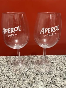 Aperol Spritz Acryl Stielglas Weinglas 2er-Set – Bruchsicher & Stilvoll - Bild 1 von 3
