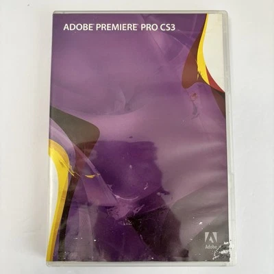 Adobe Premiere Pro CS3 Software for Macintosh Mac with Serial Numbers - Image 1 of 4