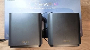 ASUS ZenWiFi AX XT8 Tri-Band Mesh WiFi 6 System 2-Pack | AX6600 2.5G Port AiMesh - Picture 1 of 4