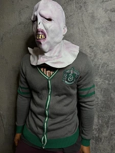 Harry Potter Voldemort Deluxe Adult Latex Mask Officially Licensed Halloween - Picture 1 of 5