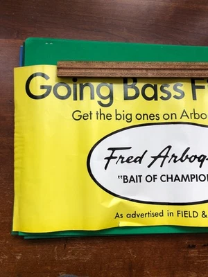 PÓSTER ANUNCIO VINTAGE FRED ARBOGAST Foto 1 de 4