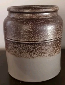 Redware Crock Jar Stamped PBWC 6” Tall Great Condition - Picture 1 of 4